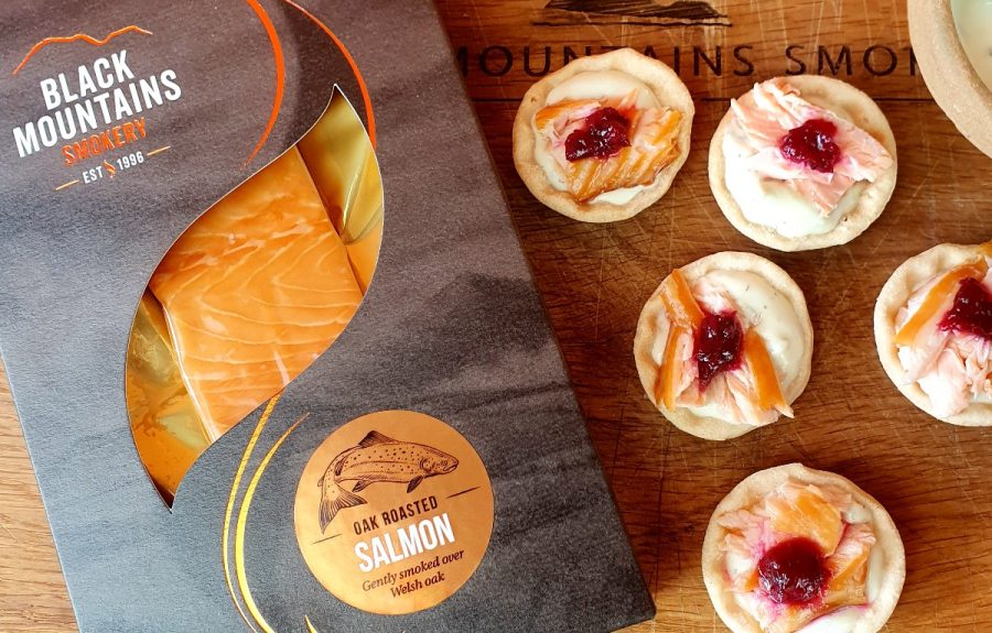 Oak Roasted Salmon Party Nibbles